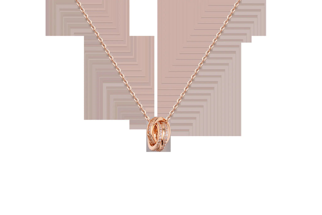 The Chomel Infinite Bond | Micro-Diamond Necklace