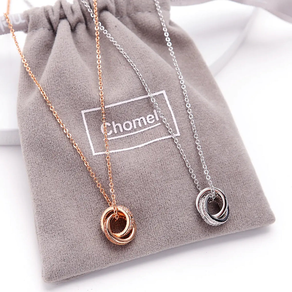The Chomel Infinite Bond | Micro-Diamond Necklace