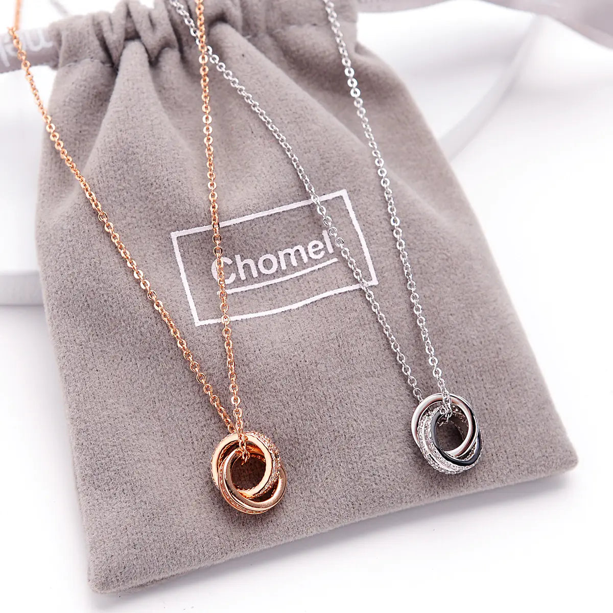 The Chomel Infinite Bond | Micro-Diamond Necklace