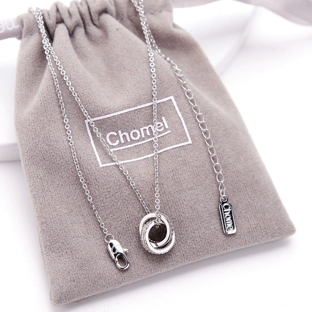 The Chomel Infinite Bond | Micro-Diamond Necklace